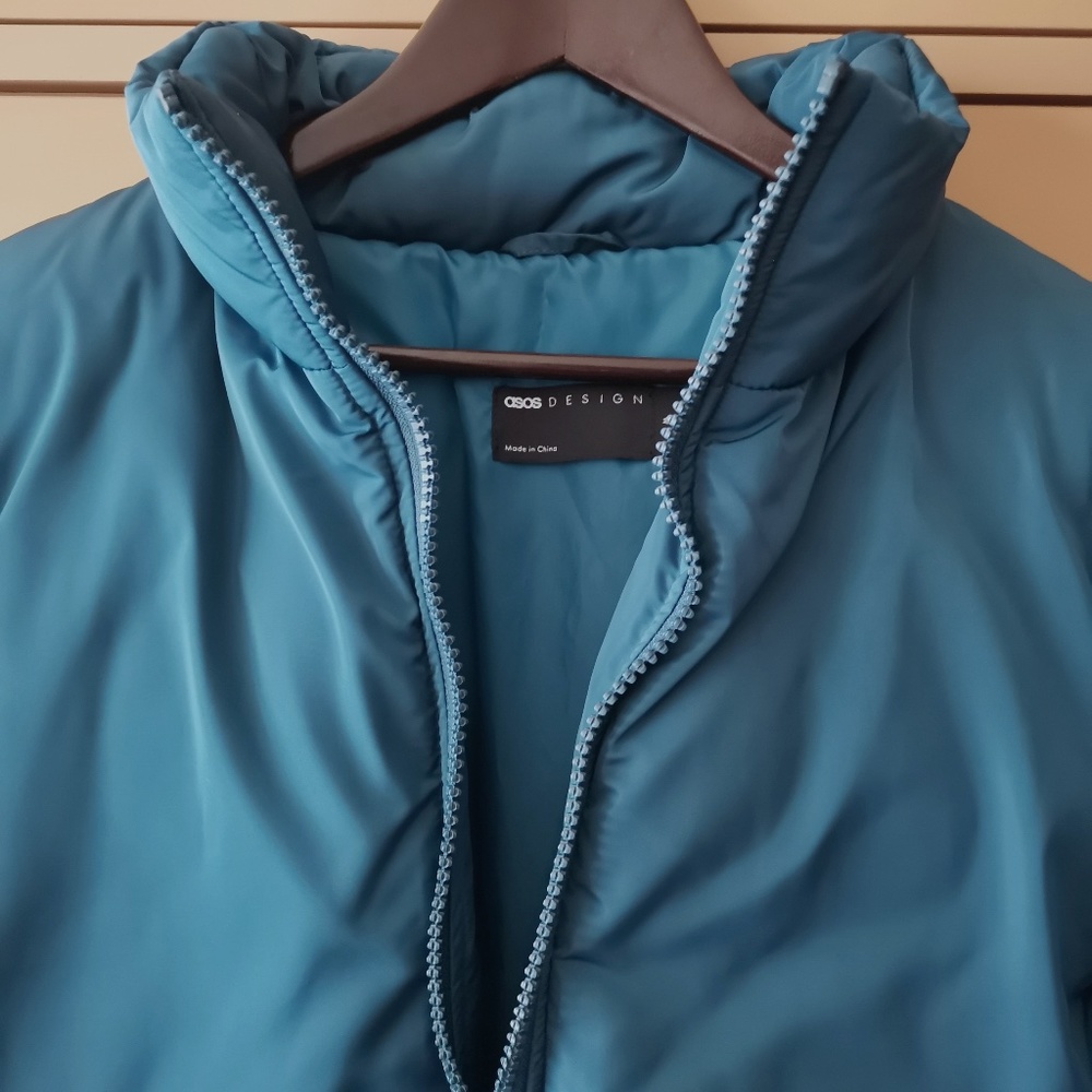 ASOS DESIGN puffer jacket with funnel neck (M) - Picture 10 of 15